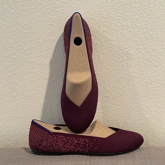 🆕 Rothy’s Fig Python Flats *Retired Color* NWOB - Picture 5 of 13